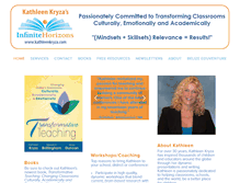 Tablet Screenshot of kathleenkryza.com